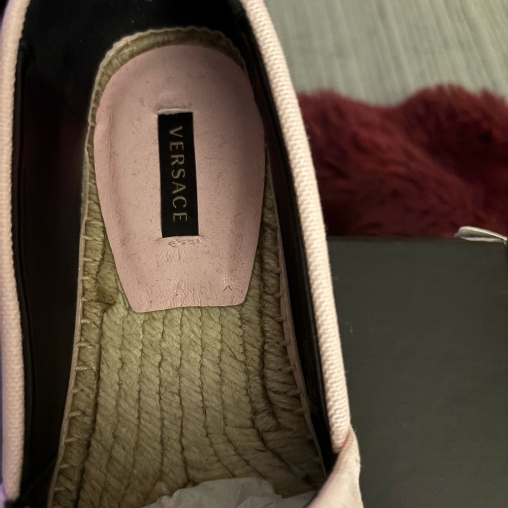 Versace Light Pink Espadrilles - Picture 3 of 5